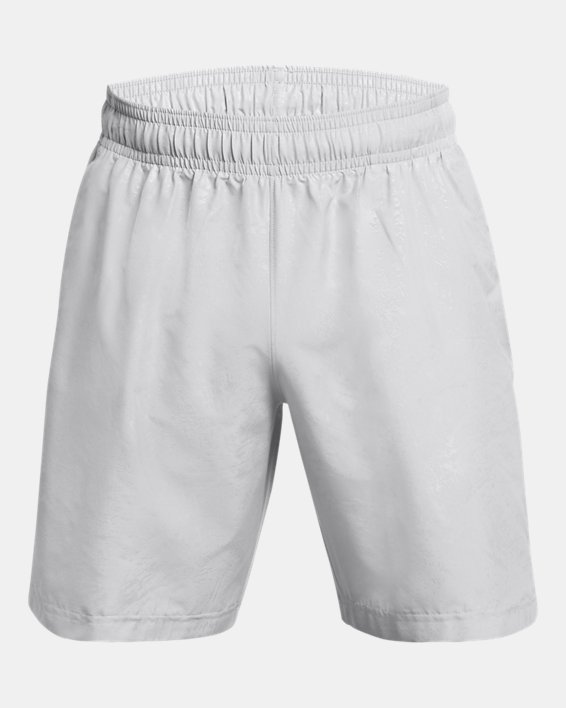 Men's UA Tech™ Woven Emboss Shorts, Gray, pdpMainDesktop image number 4